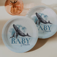Moderne Rustikale Ocean Baby Dusche