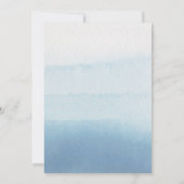 Moderne Rustikale Ocean Little Squirt Baby Dusche Einladung (Rückseite)