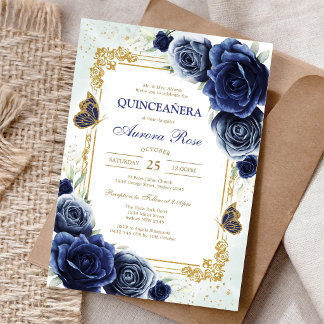 Moderne rustikale Quinceanera-Einladung Einladung