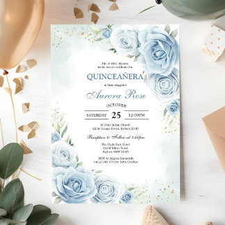 Moderne rustikale Quinceanera-Einladung Einladung
