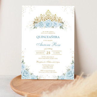 Moderne rustikale Quinceanera-Einladung Einladung