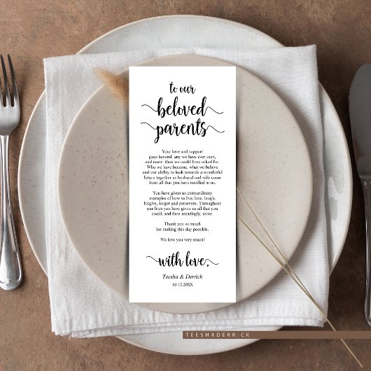 Moderne rustikale, schwarze, Place Einstellung Dan Programm