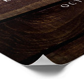 Moderne Rustikale, sehen Sie alle morgen Poster (Ecke)