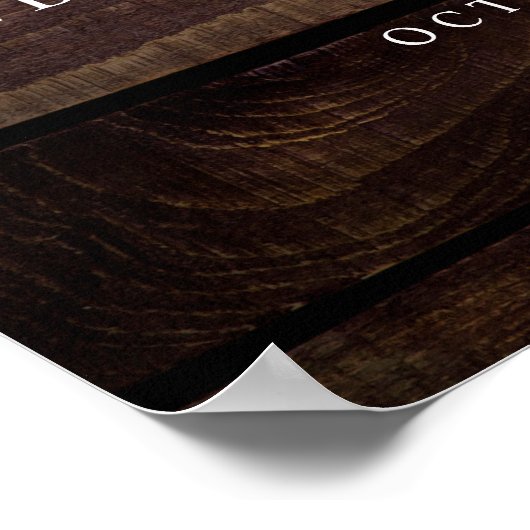 Moderne Rustikale, sehen Sie alle morgen Poster (Ecke)