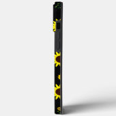 Moderne rustikale Sonnenblumenmuster Case-Mate iPhone Hülle (Rückseite / Links)