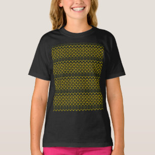 Moderne rustikale Sonnenblumenmuster T-Shirt