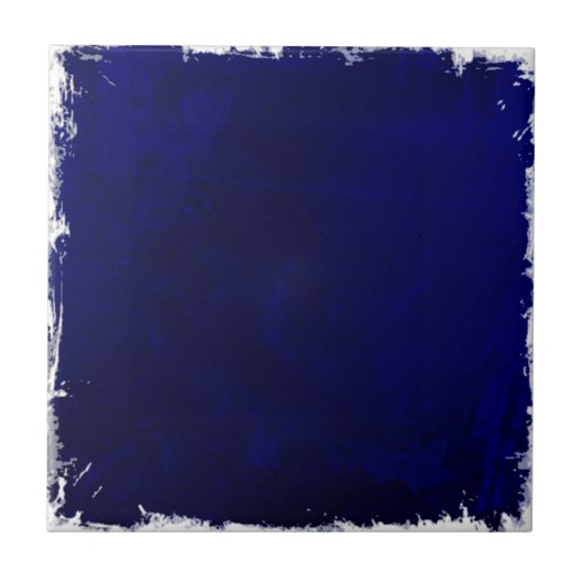 Moderne rustikale Strandküste Blue Ocean Fliese (Vorderseite)