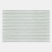 Moderne rustikale Streifen Geschenkpapier Set (Vorderseite 2)