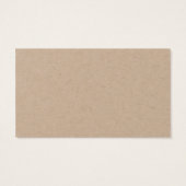 Moderne rustikale Typografie Hochzeitswebsite (Rückseite)