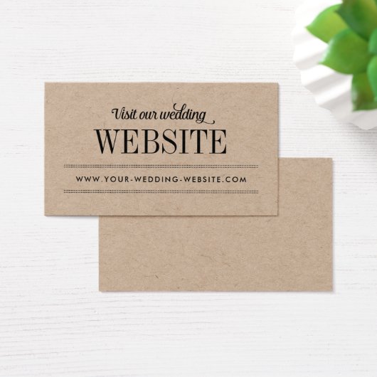 Moderne rustikale Typografie Hochzeitswebsite (Schreibtisch)