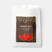 Moderne Rustikale Wassermelone Kinderdusche Geschenktütchen (Vorderseite)