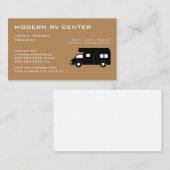 Moderne RV-Händler-Visitenkarten Visitenkarte (Vorne/Hinten)