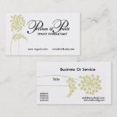 Moderne sachverständige berufliche visitenkarte (Vorne/Hinten)