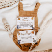 Moderne Safari Animals Windeln Begleitkarte