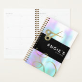 Moderne Salon Beauty Scissour Gold Booking Hologra Planer (Anzeige)