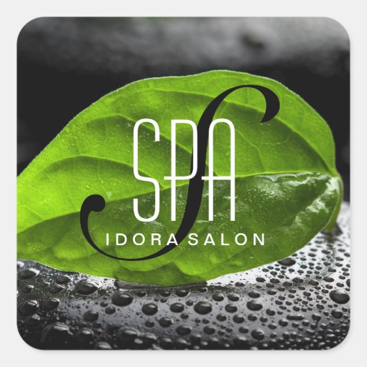 Moderne Salon Stickers (Vorderseite)