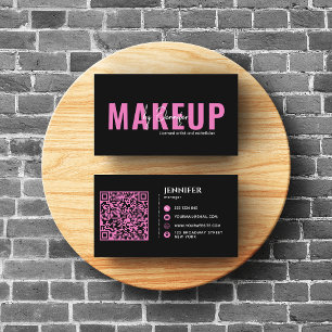 Moderne Salon Wellness-Center Nails und Eyelash Bl Visitenkarte