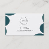 Moderne Sample Greenerity Visitenkarte (Vorderseite)