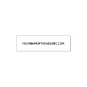 Moderne Sans Serif-E-Mail-Adresse Permastempel (Design)