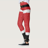 Moderne Santa Mrs. Claus Kostüme Niedlicher Spaß W Leggings (Links)
