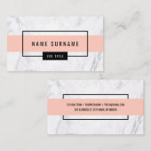 Moderne saubere MarmorierungVisitenkarte Visitenkarte (Vorne/Hinten)