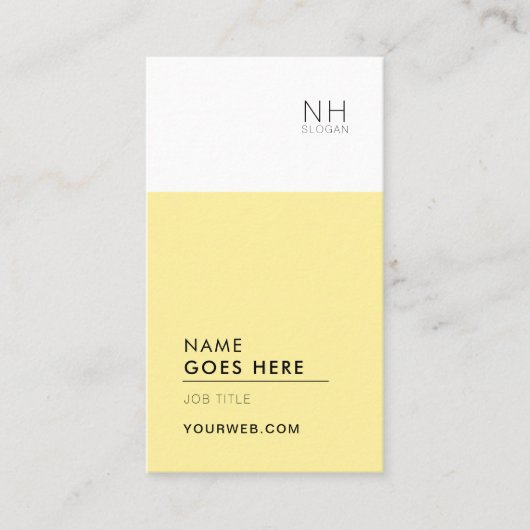 Moderne saubere vielseitige vertikale Visitenkarte (Vorderseite)