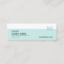 Moderne saubere VielzweckminiVisitenkarte Mini Visitenkarte