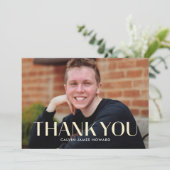 Moderne saubere Wohnung Vielen Dank Note Card Einladung (Stehend Vorderseite)