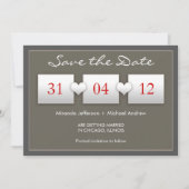 moderne Save the Date Einladung (Vorderseite)
