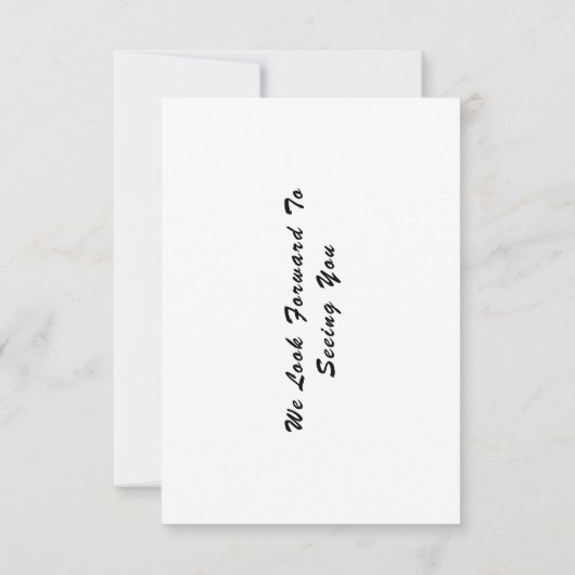 Moderne Save the Date FotoCollage (Rückseite)