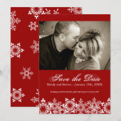 MODERNE SAVE THE DATE FOTOKARTEN (Vorne/Hinten)