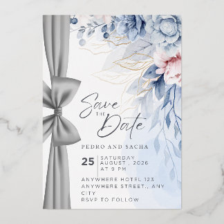 Moderne Save The Date Karte
