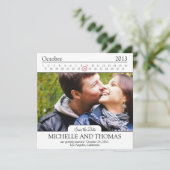 Moderne Save-the-Date-Karten Save The Date (Stehend Vorderseite)