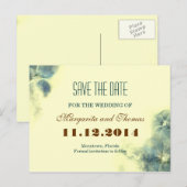 moderne Save the Date Postkarten (Vorne/Hinten)
