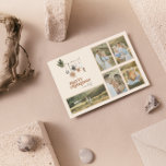 Moderne Scandi Boho Neutral Familie 5 Foto froh Feiertagskarte<br><div class="desc">'Willkommen den Weihnachtsgeist in Ihrem Zuhause in diesem Jahr und fügen Sie eine Touch des modernen Boho Stil zu Ihrem Urlaub Grüße mit diesem neutralen Foto Frohe Weihnachtskarte! Mit seinen warmen, erdigen Farben wird es sicher ein Gefühl von gemütlicher Ruhe und Freude auf Ihre Zuhause bringen. Mit fünf Ihrer Lieblings-Fotos...</div>