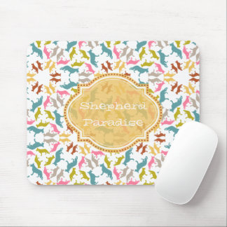 Moderne Schäferhunde Mousepad