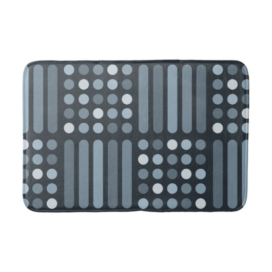 Moderne Schaltkreise des Mitteljahrhunderts - Schi Badematte (Vorderseite)