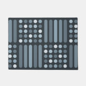 Moderne Schaltkreise des Mitteljahrhunderts - Schi Fußmatte (Vorderseite)