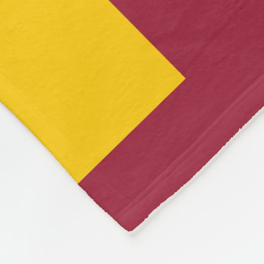 Moderne, scharfe Farben Geometrische Quadrate Fami Fleecedecke (Ecke)