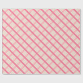 Moderne scharfe rosa geometrische Formen Geschenkpapier (Flach)