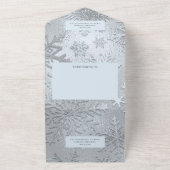 Moderne Schattierungen des QR-Codes für Eisblauer All In One Einladung (Außenbereich)