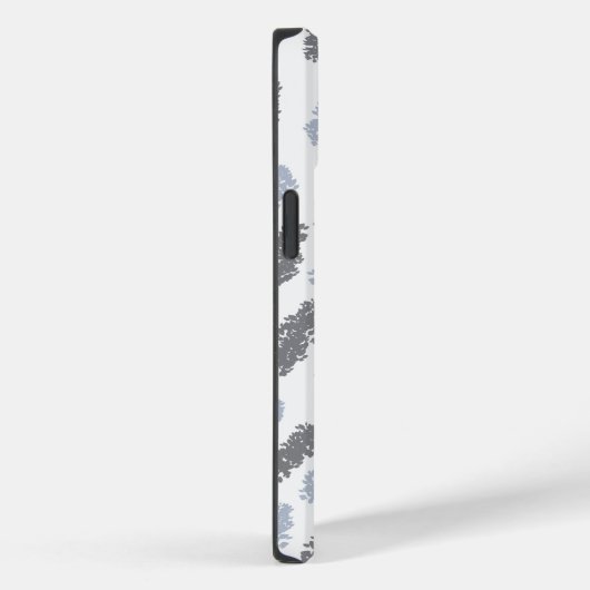 Moderne Schattierungen von grauem abstraktem Desig Case-Mate iPhone Hülle (Rückseite / Rechts)