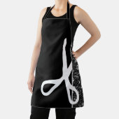 Moderne Schere Haar Stylist Black Schürze (InSitu)