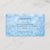 Moderne Schere Haar Stylist Polignac Visitenkarte (Rückseite)