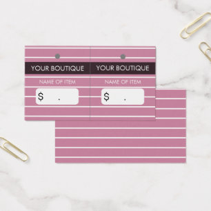 Moderne, schick und rosa Streifen Boutique Hang Ta