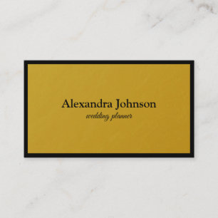 Moderne schicke Black and Gold Foil Luxus Business Visitenkarte