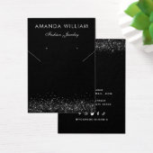 Moderne, schicke Black Necklace Earring Display-Ka (Schreibtisch)