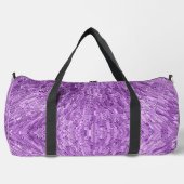 Moderne, schicke Gestaltung in Lila mit Glitzereff Duffle Bag (Vorderseite)
