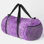 Moderne, schicke Gestaltung in Lila mit Glitzereff Duffle Bag (Rechte Ecke)