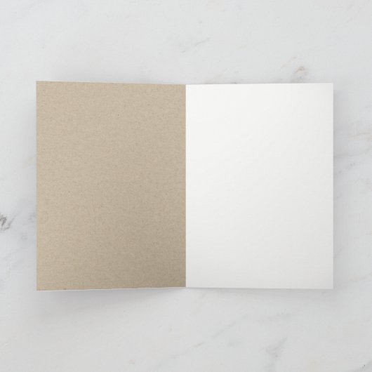 Moderne, schicke Grüne Blätter Tropenblätterhochze Dankeskarte (Innenseite)